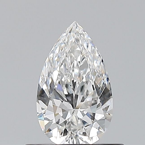 0.5 carat E-VVS1 Natūralus Pear Deimantas (1)
