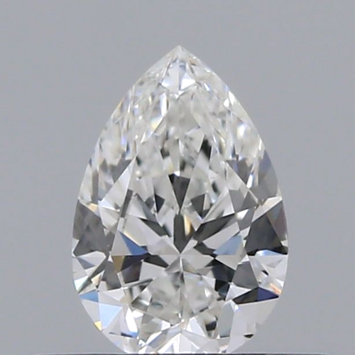 0.3 carat F-VS1 Natūralus Pear Deimantas (1)