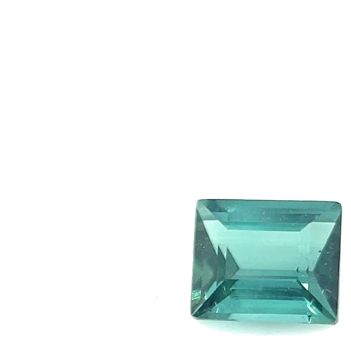 0.51 carat BLUE Baguette Tourmaline (1)