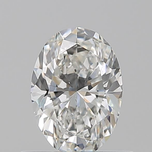 0.54 carat H-VVS2 Natūralus Oval Deimantas (1)