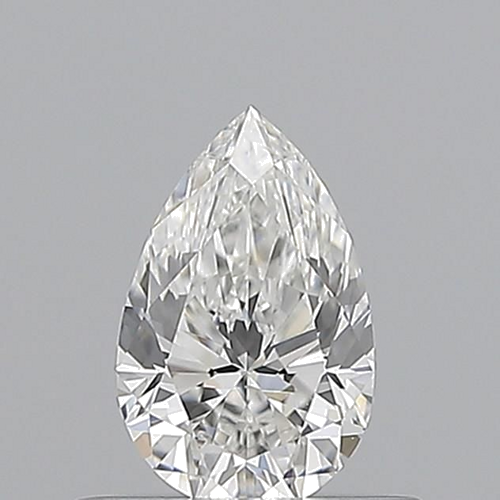 0.5 carat F-VS1 Natūralus Pear Deimantas (1)