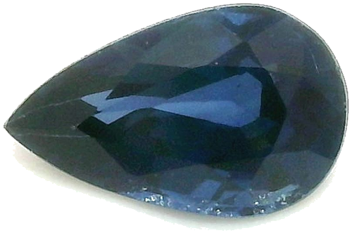 0.48 carat BLUE Pear Safyras (1)