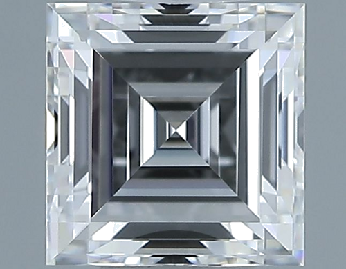 1.01 carat E-VVS1 Natūralus Square Radiant Deimantas (1)