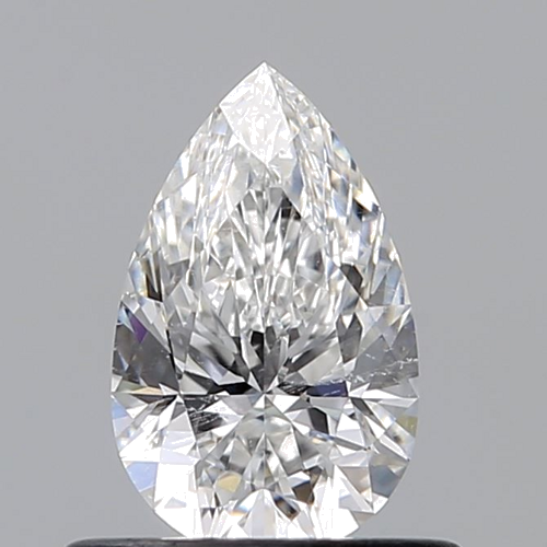 0.55 carat E-SI2 Natūralus Pear Deimantas (1)