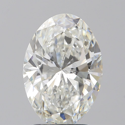 2.5 carat G-SI1 Natūralus Oval Deimantas (1)