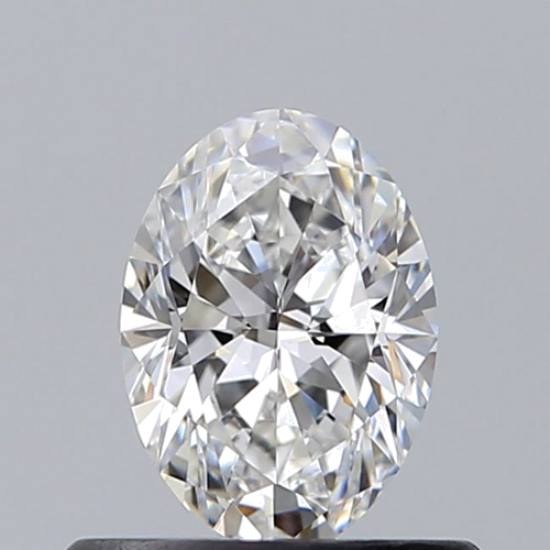 0.52 carat E-VVS1 Natūralus Oval Deimantas (1)