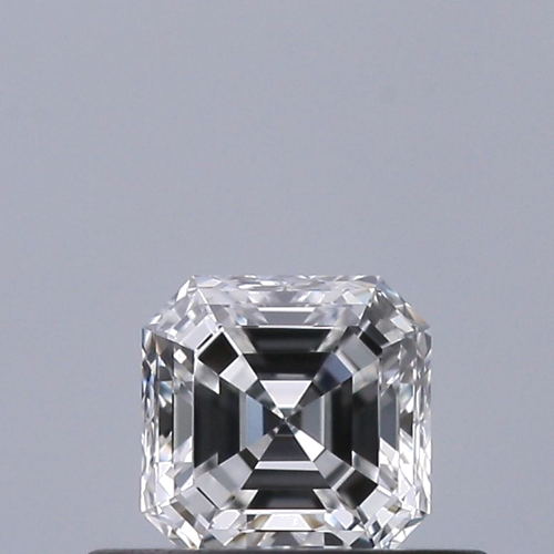 0.34 carat F-IF Natūralus Asscher Deimantas (1)