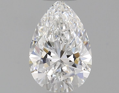 0.35 carat F-VS1 Natūralus Pear Deimantas (1)