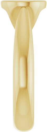 Sužadėtuvių Žiedas „Bezel-Set Solitaire“ 14k yellow gold Round 7mm (4)