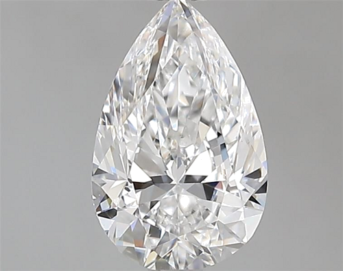 1.0 carat F-VS1 Natūralus Pear Deimantas (1)