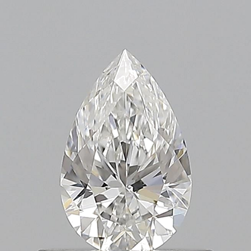 0.5 carat E-VS1 Natūralus Pear Deimantas (1)