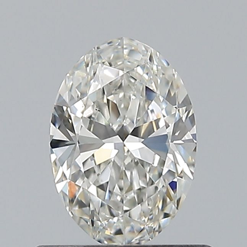 0.5 carat H-VS2 Natūralus Oval Deimantas (1)