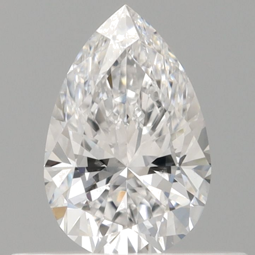 0.41 carat D-SI1 Natūralus Pear Deimantas (1)