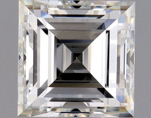 0.5 carat H-VVS1 Natūralus Square Radiant Deimantas (1)