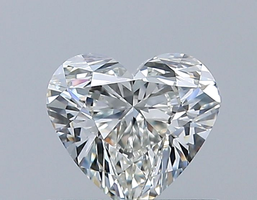 0.5 carat I-VVS1 Natūralus Heart Deimantas (1)