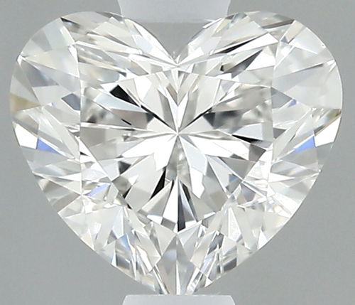 0.51 carat H-SI1 Natūralus Heart Deimantas (1)