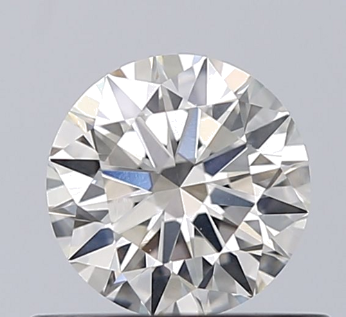 0.53 carat I-VS2 Excellent cut Natūralus Round Deimantas (1)