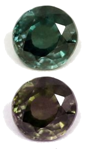 0.37 carat GREEN Round Alexandrite (1)