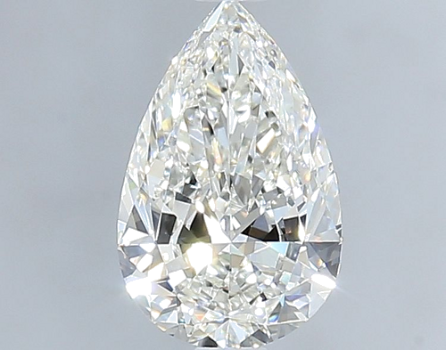0.9 carat H-VS1 Natūralus Pear Deimantas (1)