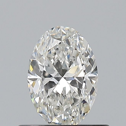 0.53 carat G-VVS2 Natūralus Oval Deimantas (1)