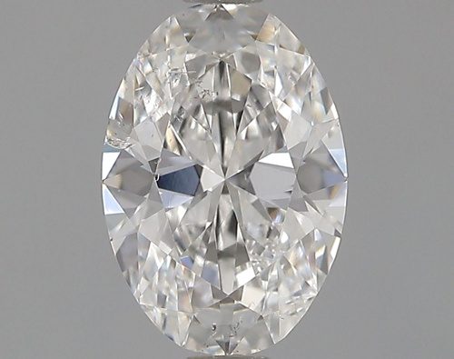 0.54 carat F-SI2 Natūralus Oval Deimantas (1)