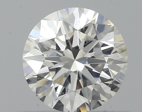 0.51 carat G-SI2 Excellent cut Natūralus Round Deimantas (1)