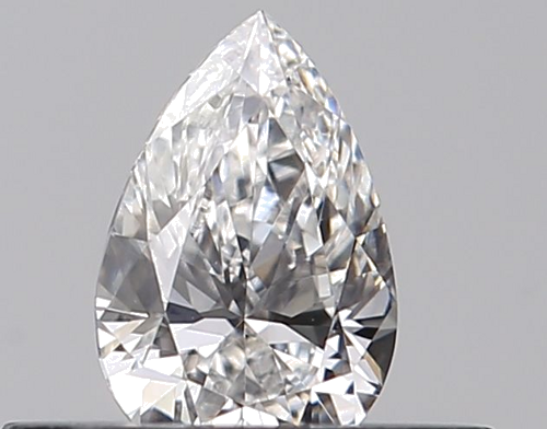 0.27 carat E-VVS2 Natūralus Pear Deimantas (1)