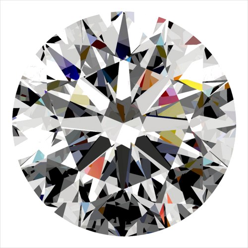 0.3 carat D-SI1 Excellent cut Natūralus Round Deimantas (1)