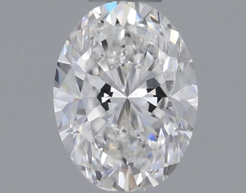 0.41 carat E-VS1 Natūralus Oval Deimantas (1)