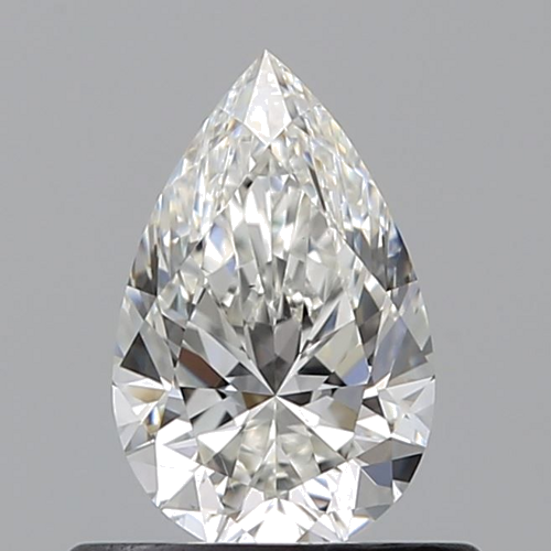 0.54 carat G-VS2 Natūralus Pear Deimantas (1)