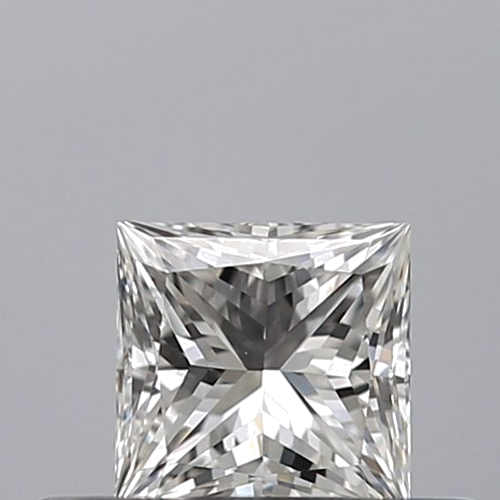 0.34 carat F-VVS2 Natūralus Princess Deimantas (1)