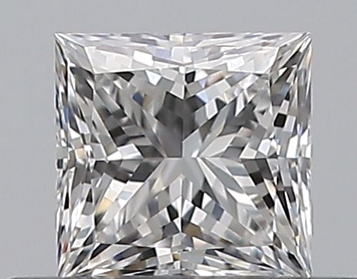 0.4 carat E-VS1 Natūralus Princess Deimantas (1)
