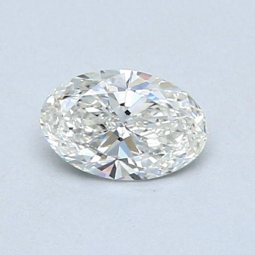 0.56 carat G-VS2 Natūralus Oval Deimantas (1)