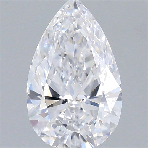 0.47 carat D-VS2 Natūralus Pear Deimantas (1)