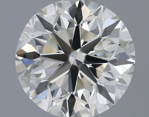 0.5 carat K-VVS2 Very Good cut Natūralus Round Deimantas (1)