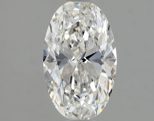 0.7 carat F-VVS2 Natūralus Oval Deimantas (1)