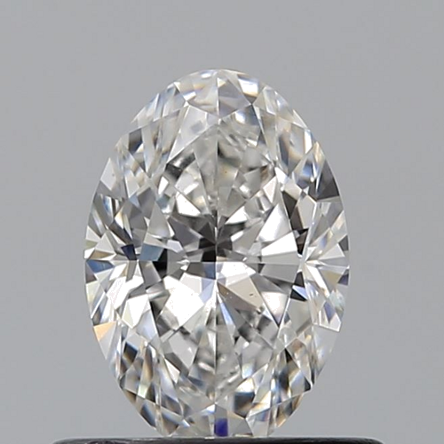 0.57 carat F-SI1 Natūralus Oval Deimantas (1)