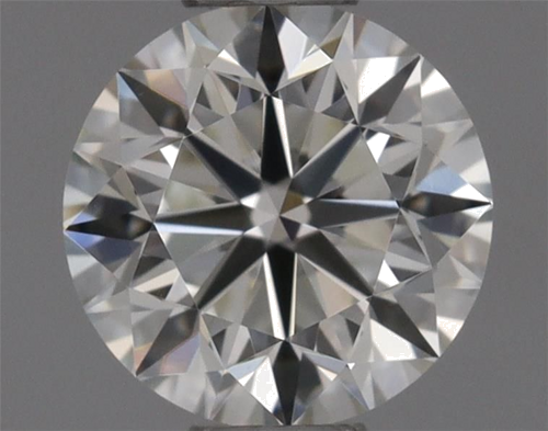 0.41 carat J-VVS1 Very Good cut Natūralus Round Deimantas (1)