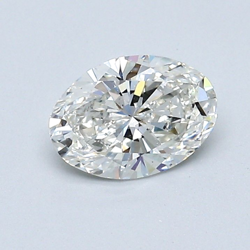 0.8 carat I-SI1 Natūralus Oval Deimantas (1)