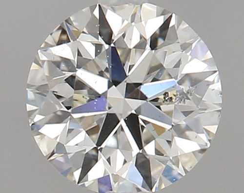 0.63 carat I-SI1 Excellent cut Natūralus Round Deimantas (1)