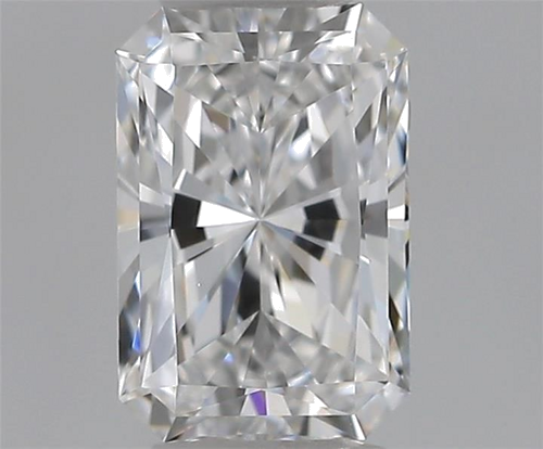 0.5 carat E-VS1 Natūralus Radiant Deimantas (1)