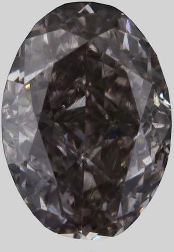 0.32 carat Fancy Brownish Pink-SI1 Natūralus Oval Deimantas (1)