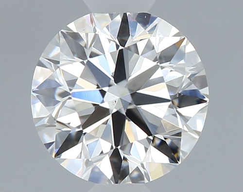 0.6 carat H-VS2 Excellent cut Natūralus Round Deimantas (1)