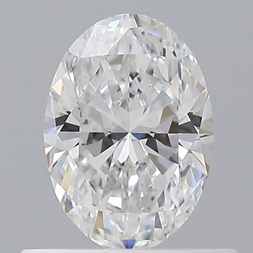 0.52 carat D-VVS1 Natūralus Oval Deimantas (1)