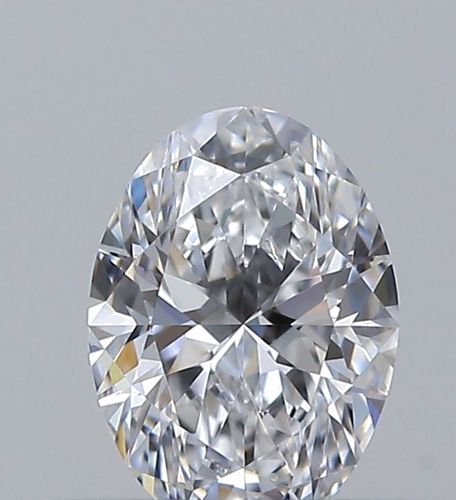 0.32 carat D-VVS1 Natūralus Oval Deimantas (1)