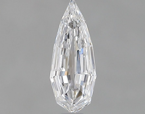0.43 carat D-VS1 Natūralus Pear Deimantas (1)
