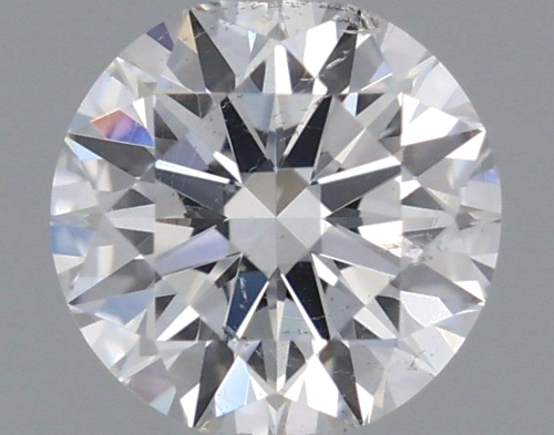 0.51 carat E-SI2 Excellent cut Natūralus Round Deimantas (1)