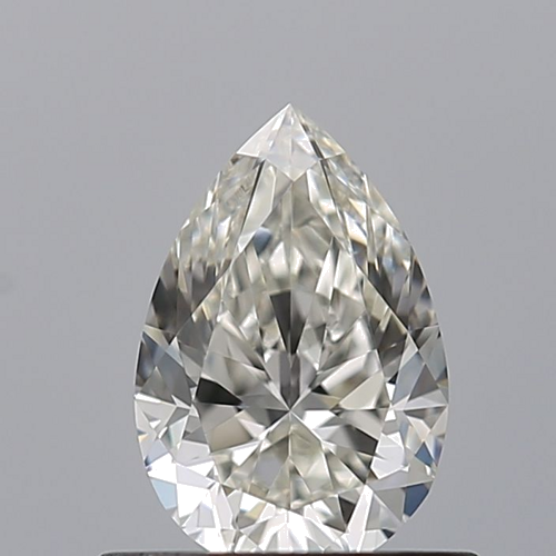 0.53 carat H-VVS2 Natūralus Pear Deimantas (1)