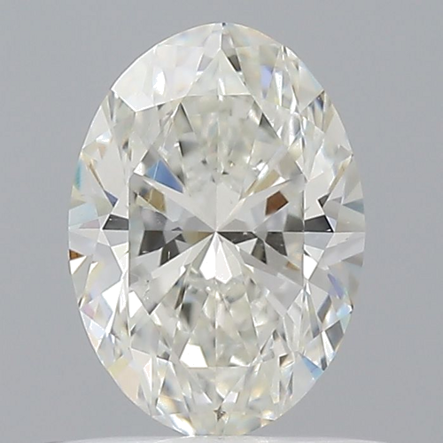 0.62 carat I-SI1 Natūralus Oval Deimantas (1)