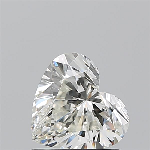 0.9 carat J-VS1 Natūralus Heart Deimantas (1)